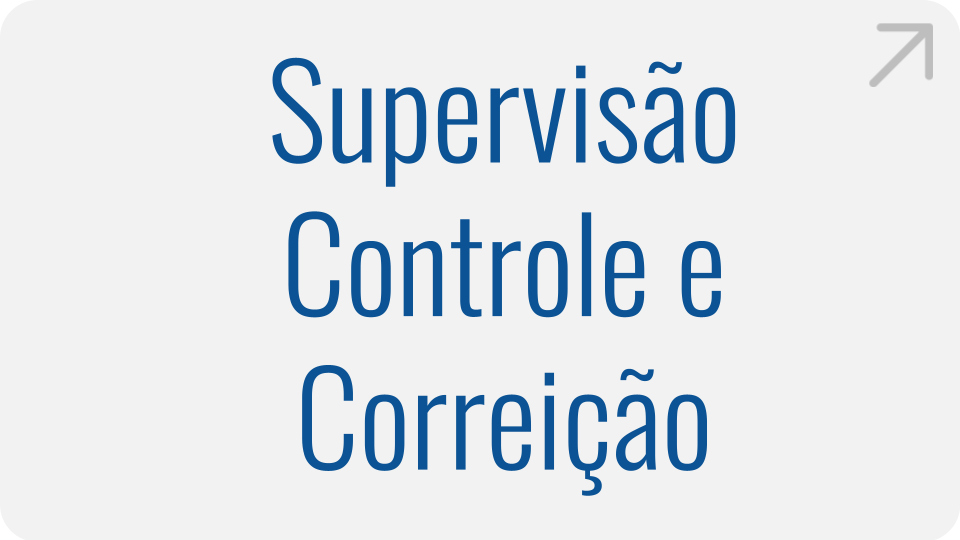 Supervisão Controle e Correição Supervisão Controle e Correição