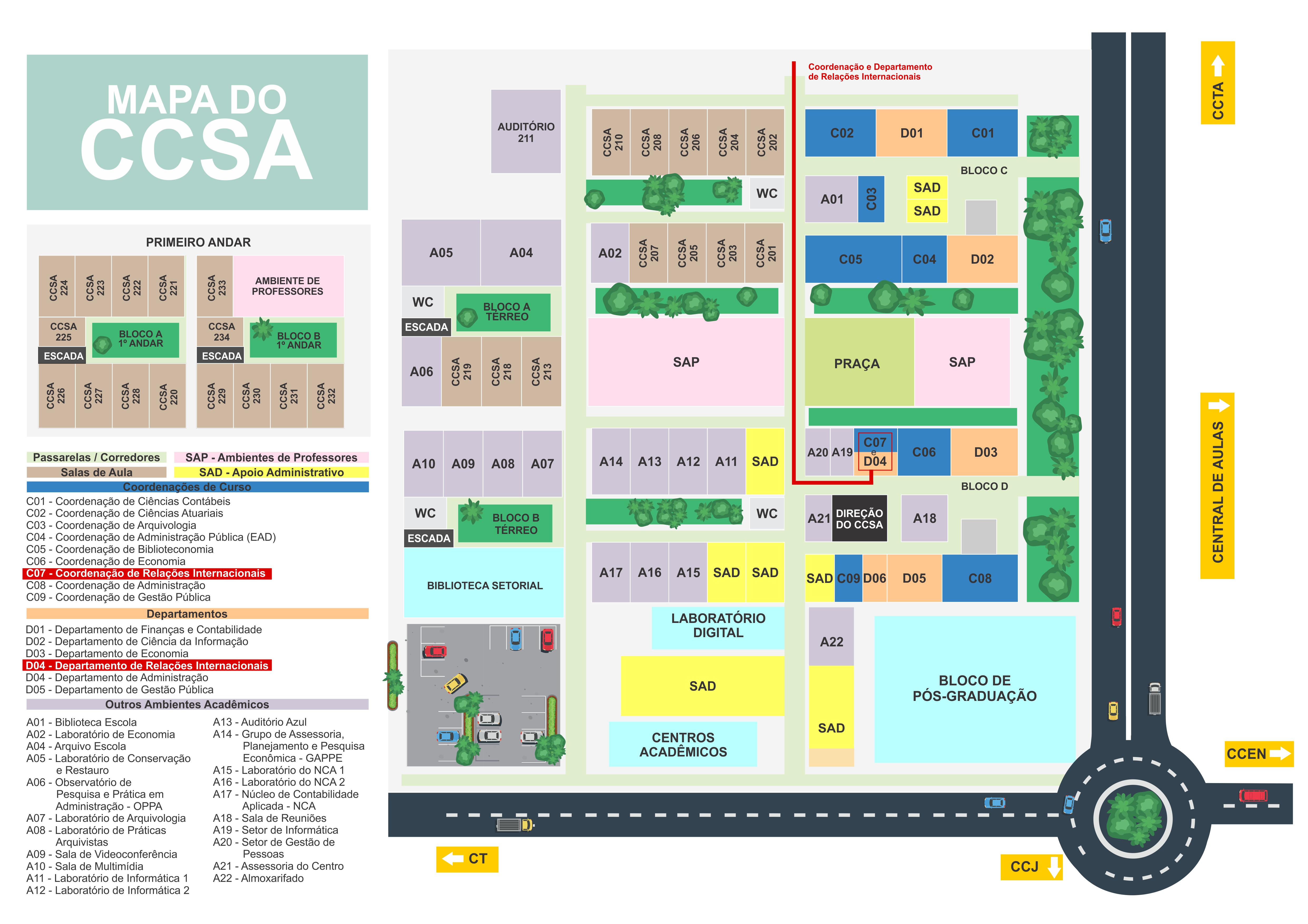 MAPA CCSA