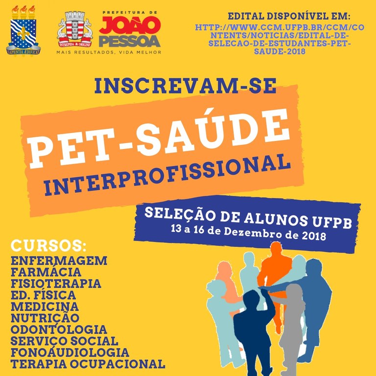 Pet Saúde (inscrições)