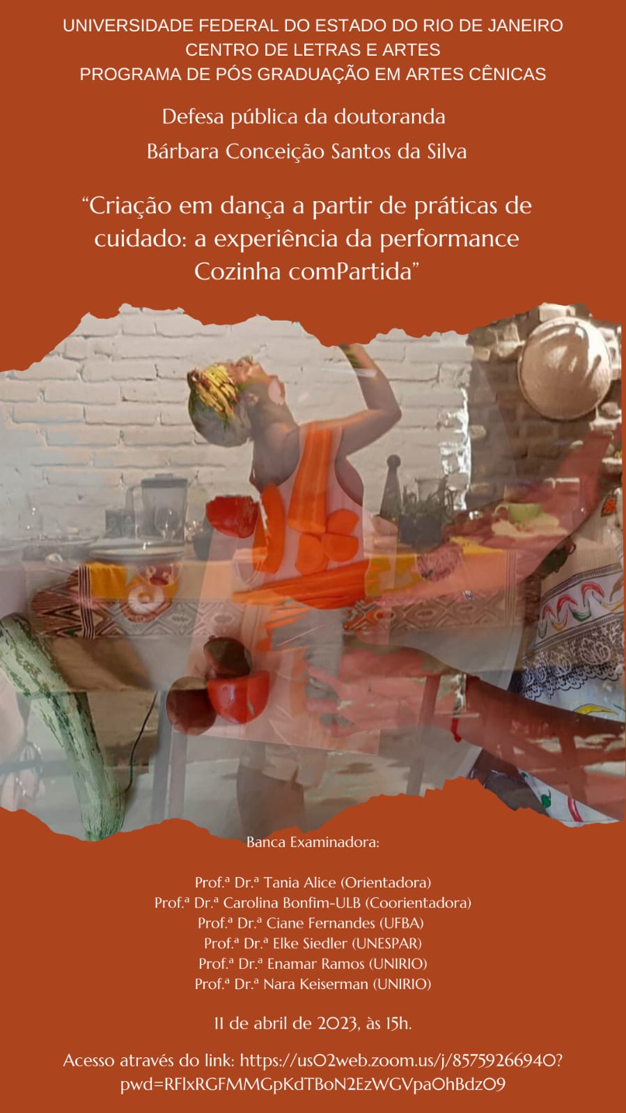 Defesa da tese de Bárbara Santos