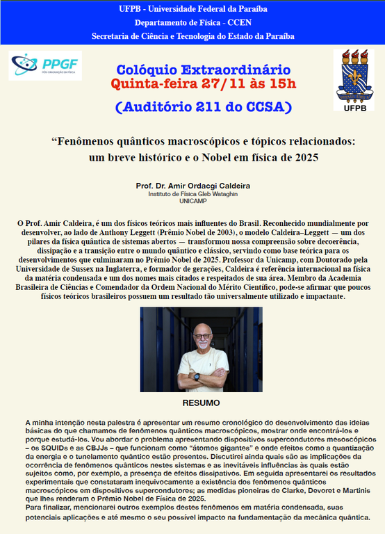 Amir Caldeira 27/11/25