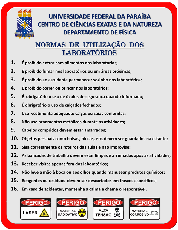 Normas de Utilizacao dos Labs Normas de Utilizacao dos Labs