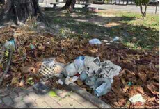 Lixo jogado em praça dos Bancários.png